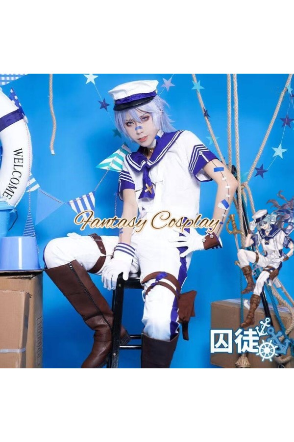 Identity V Prisoner Luca Balsa Sailor Uniform Cosplay Costume